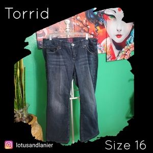 Torrid Bootleg Jeans Size 16